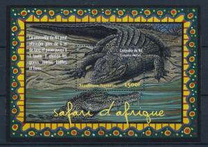 [26795] Togo 2001 Reptiles Crocodile MNH Sheet