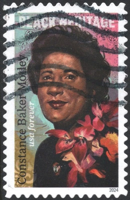 SC#5830 (Forever) Constance Baker Motley Single (2024) Used