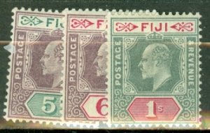 HT: Fiji 59, 61-67 mint CV $4.50; scan shows only a few