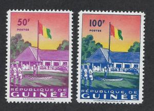 GUINEA SC# 188-9 F-VF MNH 1959