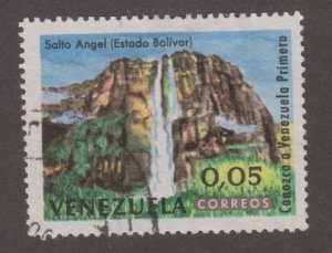 Venezuela 860 Angel Falls, Bolivar State 1964