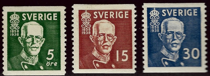 Sweden* SC#275-77 Mint F-VF SCV $20....Fill a Value spot!