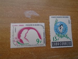 Cuba  #  751-52  MNH