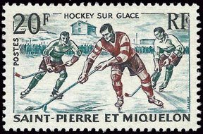 Scott #358 Hockey MNH