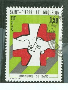 St. Pierre & Miquelon #434 Used Single