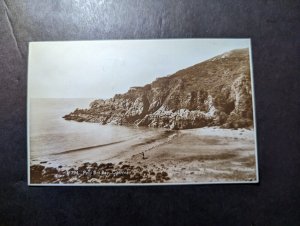 1944 England British Channel Islands PPC Postcard Cover Guernsey CI Local Use