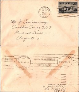 United States, New York, Foreign Destinations, Airmail Issues, Argentina