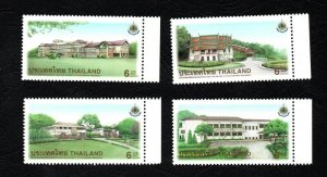 1999- Thailand-72nd Anniversary of the Birth of King Bhumibol Adulyadej-Architec 