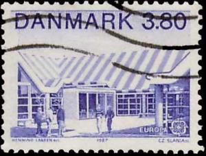 Denmark Scott 838 Used.