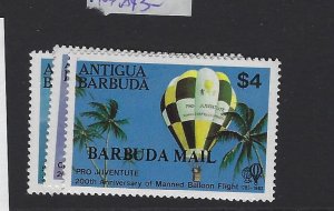 Barbuda SC 588-90 MNH (3gub) 