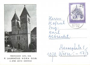 E0061 Austria Seckau Professor Dipl. Ing. P. Laurentius Hora Ing. Karl Albrecht