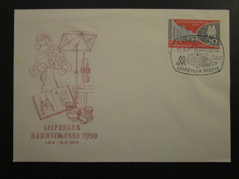 Germany DDR SC# 455 FDC / Unaddressed / Cacheted - Z4602