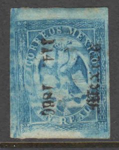 MEXICO 22 UNUSED JUMBO $120 SCV