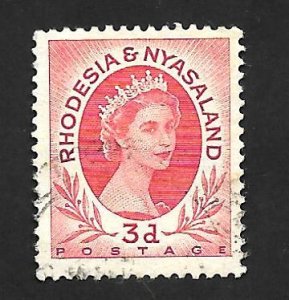 Rhodesia & Nyasaland 1954 - U - Scott #144