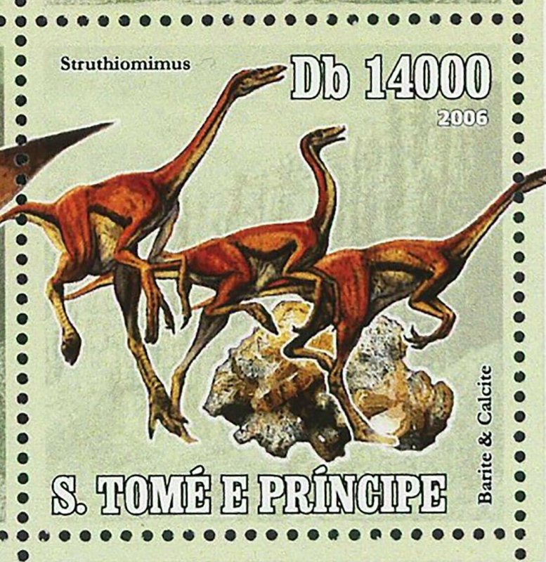 Dinosaur Stamp Prehistoric Animals Pachycephalosaurus S/S MNH #2769-2772