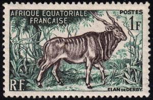 French Equatorial Africa - Scott 195 - Mint-Never-Hinged