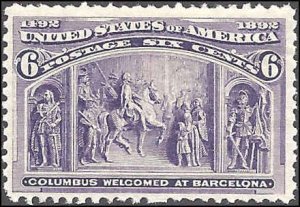 235 Mint,OG,VLH... SCV $55.00