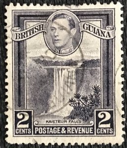 British Guiana #231b Used Single Kaiteur Falls L39