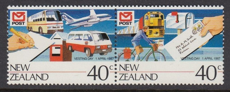 New Zealand 871 Post Office mnh