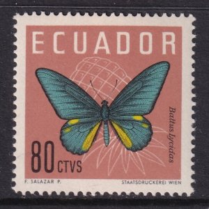 Ecuador 713 Butterfly MNH VF