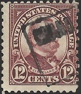 # 693 Used Brown Violet Grover Cleveland