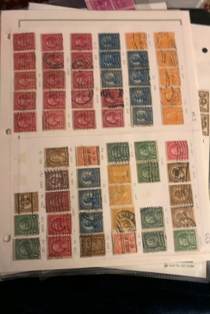 Large Mixed Lot mostly Postmarked US Stamps