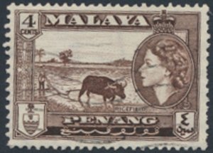 Penang   Malaya  SC#  47 Used  see details & scans