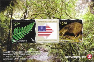 New Zealand 2070  2006  S/S  VF  Mint NH