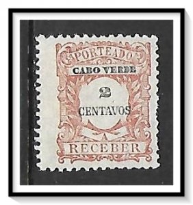 Cape Verde #J23 Postage Due NG