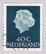 Netherlands 352 Used Queen Juliana 1953 (BP32728)