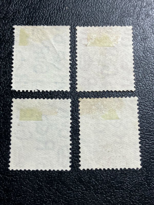 Great Britain Scott 210a - 213a Used