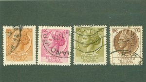 ITALY 998,H,I,J,P USED BIN $1.00