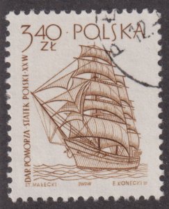 Poland 1213 Dar Pomorza, Schooling Ship 1964