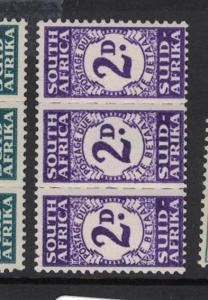 South Africa SG D32a MNH (5dss)