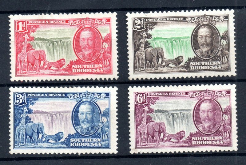 Southern Rhodesia 1935 Silver Jubilee LHM set SG31-34 WS18725