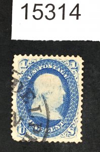 US STAMPS # 63 USED $45 LOT #15314