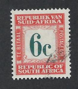 SOUTH AFRICA SC# J54 F-VF U 1961
