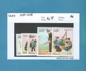 Laos  1044-1048  MNH