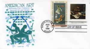 1998 Harnett American Art (Scott 3236i) Gamm Combo  FDC