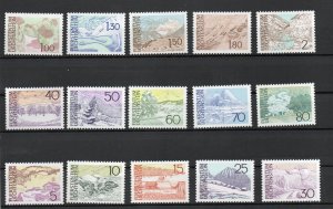 Liechtenstein 513-527 MNH