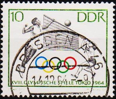 Germany(DDR). 1964 10pf S.G.E755 Fine Used