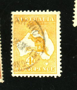 AUSTRALIA #6 USED F-VF Cat $40