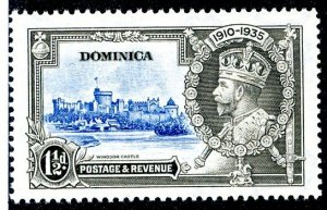 Dominica, Scott #91, Mint, Never Hinged