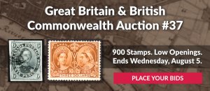 The 37th Great Britain & Commonwealth Auction