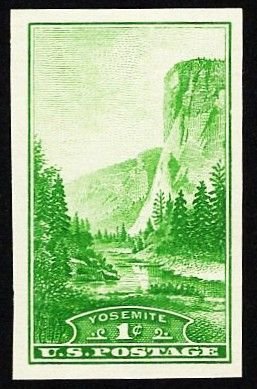 US 756 MNH VF NGAI- 1 Cent National ParksYosemite