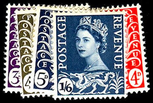 GREAT BRITAIN-REGIONALS 7-12  Mint (ID # 41469)