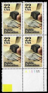 PCBstamps  US #2159 PB 88c(4x22c)Public Education, MNH, (PB-4)