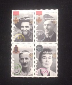 O) 1995 AUSTRALIA,  FAMOUS WORLD WAR II, SIR EDWARD  DUNIOP, JESSIE VASEY, TOM D