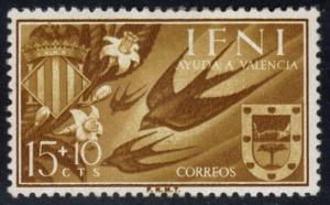 Ifni #B34 Swallows, Unused (0.25)