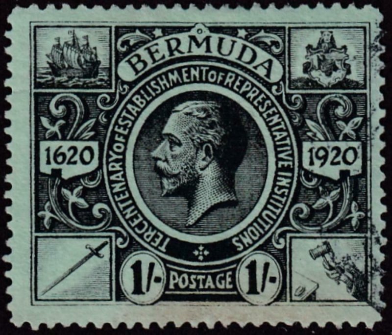 Bermuda 1921 SC 79 Used 